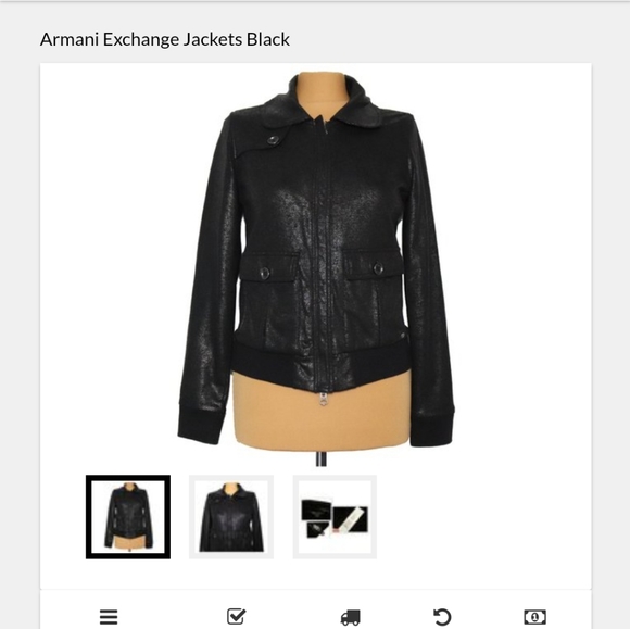 Armani Exchange Black Jacket - Picture 6 of 11